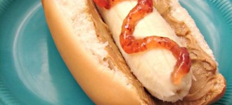 Choripanes saludables de Banana y mantequilla de maní #EnergytoBurn