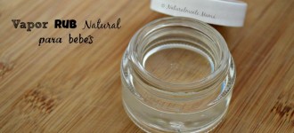 Vapor Rub Natural para bebés | Receta