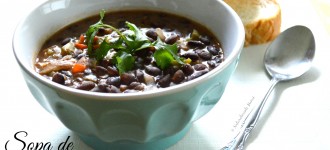 Sopa de Caraotas Negras