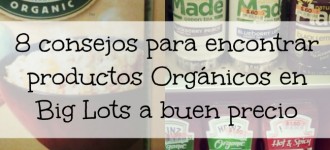 Productos Orgánicos en Big Lots
