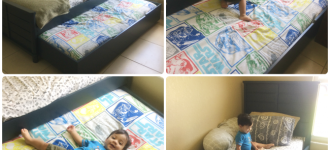 #MiércolesMudo ~ Estrenando cama de niño grande